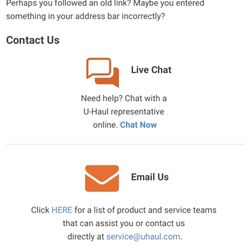 U-Haul Neighborhood Dealer - Useless online site to leave a review