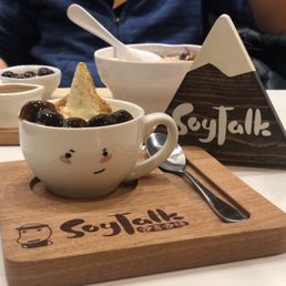 soy milk ice cream and tofu pudding