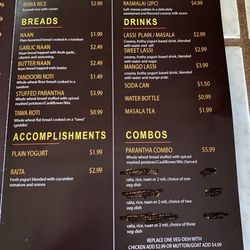 Royal India Cuisine - Menu