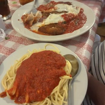 Little Italy Restaurant - Chicken Napolitana Dinner - Italian Near Me - San Antonio, Texas Little Italy Restaurant - Chicken Napolitana Dinner - Italian Near Me - San Antonio, Texas