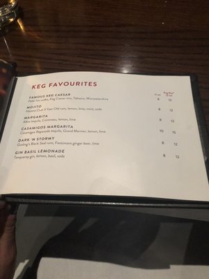 Menu photo 3 The Keg Steakhouse + Bar Edmonton, AB Menu photo 3 The Keg Steakhouse + Bar Edmonton, AB
