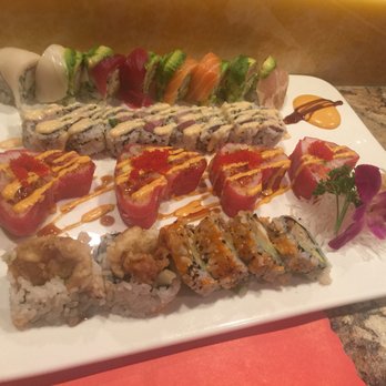 Fancy Sushi & Grill - Art on a plate. Loved the sweetheart roll. Rainbow roll and soft shell crabs rolls were good too. - Sushi Bars Near Me - Neptune Beach, Florida Fancy Sushi & Grill - Art on a plate. Loved the sweetheart roll. Rainbow roll and soft shell crabs rolls were good too. - Sushi Bars Near Me - Neptune Beach, Florida