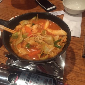 Restaurant Silla - Dak Bo Ki (Rice Cake Kim Chi with Ramen) - Japanese Near Me - Columbus, Ohio