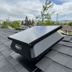 Elenes Roofing - SOLAR FAN INSTALLATION REMOVING HEAT FROM THE ATTIC