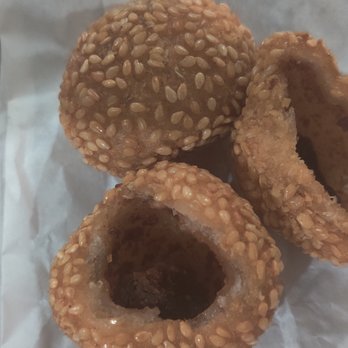 Asia Delight Express - Disgusting hard greasy Sesame balls with barely no filling. - Chinese Near Me - Hayward, California Asia Delight Express - Disgusting hard greasy Sesame balls with barely no filling. - Chinese Near Me - Hayward, California