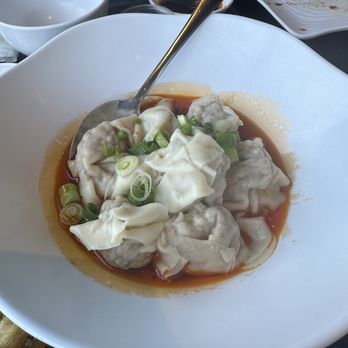 Thumbling - Chili Oil Wonton (Pork) - Shanghainese Near Me - West Covina, California Thumbling - Chili Oil Wonton (Pork) - Shanghainese Near Me - West Covina, California