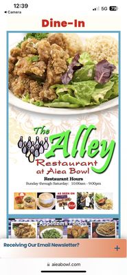 The Alley Restaurant at Aiea Bowl by null