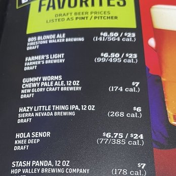 Topgolf - Local beer menu - Golf Near Me - Roseville, California Topgolf - Local beer menu - Golf Near Me - Roseville, California