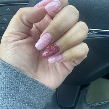 Nails On Cass St - Full set of nails with dip - Nail Salons Near Me - Monterey, California Nails On Cass St - Full set of nails with dip - Nail Salons Near Me - Monterey, California
