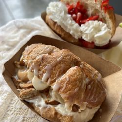 Bobbi & Brie - Banana-Pudding Stuffed Croissant