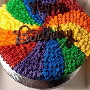 Mama Jamies Kitchen - a rainbow cake - Custom Cakes Near Me
