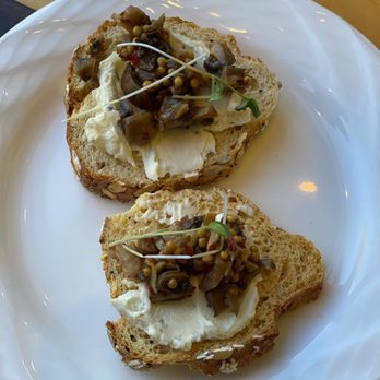 The Aerie - Complimentary crostini - New American Near Me - Snowbird, Utah The Aerie - Complimentary crostini - New American Near Me - Snowbird, Utah