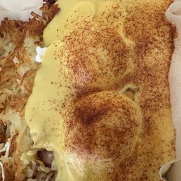 Classic eggs Benedict full order. Yum! Classic eggs Benedict full order. Yum!