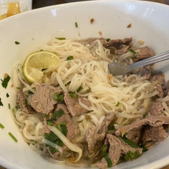 Angkor Cambodian Café - Beef noodle soup. A lot like phò, but the garlic makes it unique. So good! - Cambodian Near Me - Eugene, Oregon Angkor Cambodian Café - Beef noodle soup. A lot like phò, but the garlic makes it unique. So good! - Cambodian Near Me - Eugene, Oregon