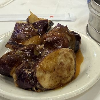 Golden Dim Sum Restaurant - Shrimp stuffed eggplant - Dim Sum Near Me - Houston, Texas Golden Dim Sum Restaurant - Shrimp stuffed eggplant - Dim Sum Near Me - Houston, Texas
