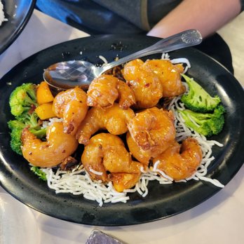 Hong Kong Station - Orange Shrimp - Chinese Near Me - Centennial, Colorado