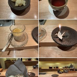 Ginger, hojicha at the end, soy pudding, birthday special treat, the vibe Ginger, hojicha at the end, soy pudding, birthday special treat, the vibe