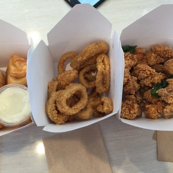 T4 - Fried buns, fried calamari & basil popcorn chicken - Bubble Tea Near Me - Sacramento, California T4 - Fried buns, fried calamari & basil popcorn chicken - Bubble Tea Near Me - Sacramento, California