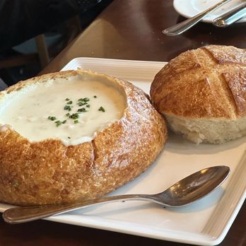 Bistro Boudin - Large clam chowder in a bread bowl - Bakeries Near Me - San Francisco, California Bistro Boudin - Large clam chowder in a bread bowl - Bakeries Near Me - San Francisco, California