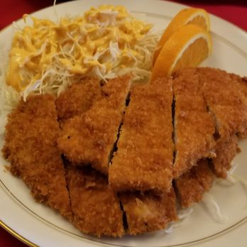 Sushi Jooa - Tonkatsu. Very good. Big portion. Salad has a HOT dressing. (siracha and mayo?) ($16) - Japanese Near Me - Loveland, Colorado Sushi Jooa - Tonkatsu. Very good. Big portion. Salad has a HOT dressing. (siracha and mayo?) ($16) - Japanese Near Me - Loveland, Colorado