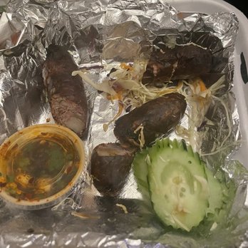 Thai Mango - $10.50 for this Lao sausage..... - Thai Near Me - Sacramento, California Thai Mango - $10.50 for this Lao sausage..... - Thai Near Me - Sacramento, California