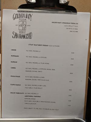 Menu photo 8 Golden Boy Pizza San Mateo, CA Menu photo 8 Golden Boy Pizza San Mateo, CA