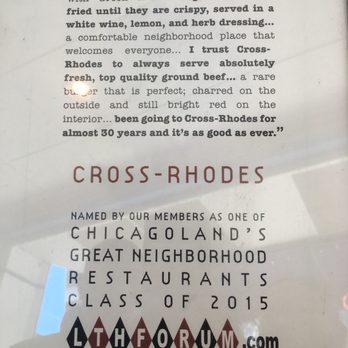 Cross-Rhodes - Greek Near Me - Evanston, Illinois