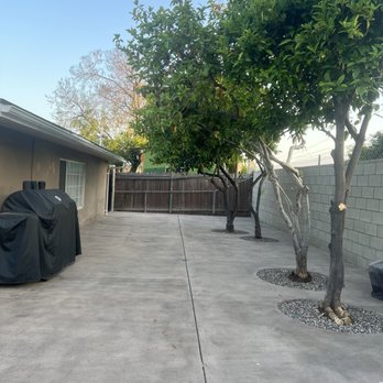 GJ & M Landscaping INC - New cement laid and tree planters - Landscaping Near Me - Fullerton, California