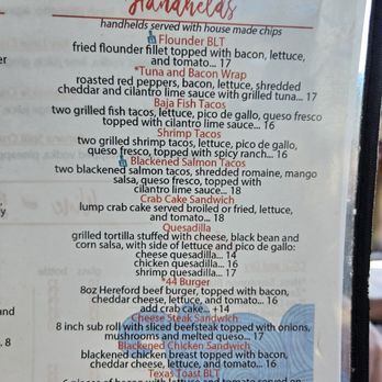 Buoy 44 Seafood Grill - Menu 5.26 - Seafood Near Me - Virginia Beach, Virginia