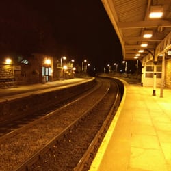 Burntisland Railway Station - Desserted station..