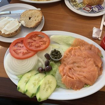 Onion Roll - Lox plate - Delis Near Me - Oak Park, Illinois Onion Roll - Lox plate - Delis Near Me - Oak Park, Illinois
