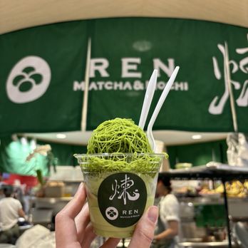 Matcha Ren - IG: @nom.noms.only | matcha mont blanc - Ice Cream & Frozen Yogurt Near Me - Costa Mesa, California