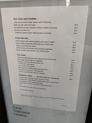 Menu photo 1 Petit Comité Barcelona, B