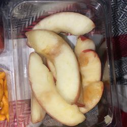 Walmart - Wilted apples, other pack had literal furry mold on the apples