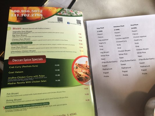 Menu photo 4 Deccan Spice Naperville, IL