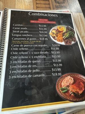 Menu photo 5 Rincon Maria Felix La Puente, CA