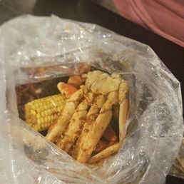 Bogo b crab, sausage, shrimp , potato and corn