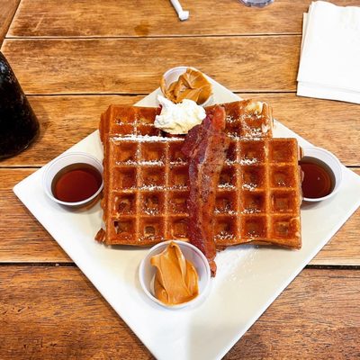 & Waffles by null