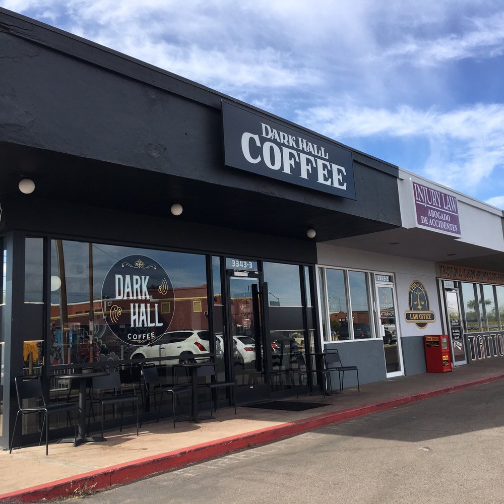 Dark Hall Coffee - Front - Coffee & Tea Near Me - Phoenix, Arizona Dark Hall Coffee - Front - Coffee & Tea Near Me - Phoenix, Arizona