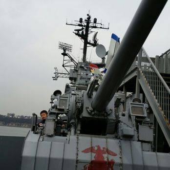 Intrepid Museum - they allow you to climb aboard many of the guns and are very touch friendly with much of their exhibits - Museums Near Me - New York, New York