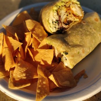Rubio's Coastal Grill - Fish burrito with tortilla chips - Mexican Near Me - San Diego, California Rubio's Coastal Grill - Fish burrito with tortilla chips - Mexican Near Me - San Diego, California