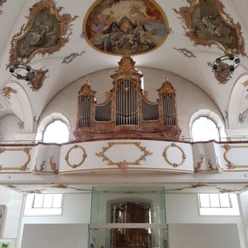 Prediger Kirche - Orgel und Deckengemälde - Churches Near Me - Rottweil, BW