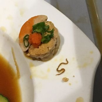 Sushi Ichimoto - A worm on my sushi! Nasty! - Sushi Bars Near Me - Hayward, California