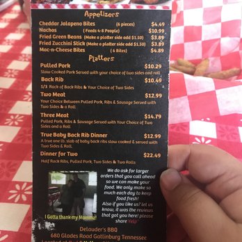 Delauders BBQ - Barbeque Near Me - Sevierville, Tennessee Delauders BBQ - Barbeque Near Me - Sevierville, Tennessee