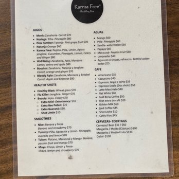 La Hydra - Drink menu - Bars Near Me - Tulum, ROO