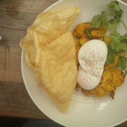 Spicy cauliflower and potato hash