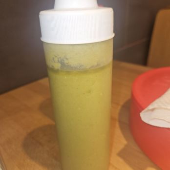 Pupuseria Y Taqueria Las Comadres - Yucky salsa that had been sitting for way too long.  It had a black ring/ mold on top, and was not for human consumption! - Latin American Near Me - Hagerstown, Maryland