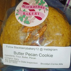 Blackberry Bakery - My butter pecan cookies are literally the best. IT isn't over barring in sugar, super dense and flavorful! 

Also come GF!