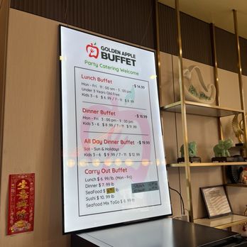 Golden Apple Buffet - 06/17/2025 prices - Buffets Near Me - Biddeford, Maine
