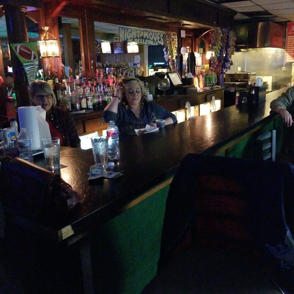 Night Moves - a group of people sitting at a bar - Bars Near Me - Belleville, Illinois Night Moves - a group of people sitting at a bar - Bars Near Me - Belleville, Illinois